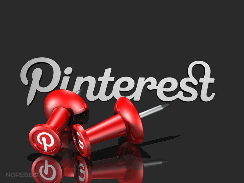 Pinterest Logo and Pins