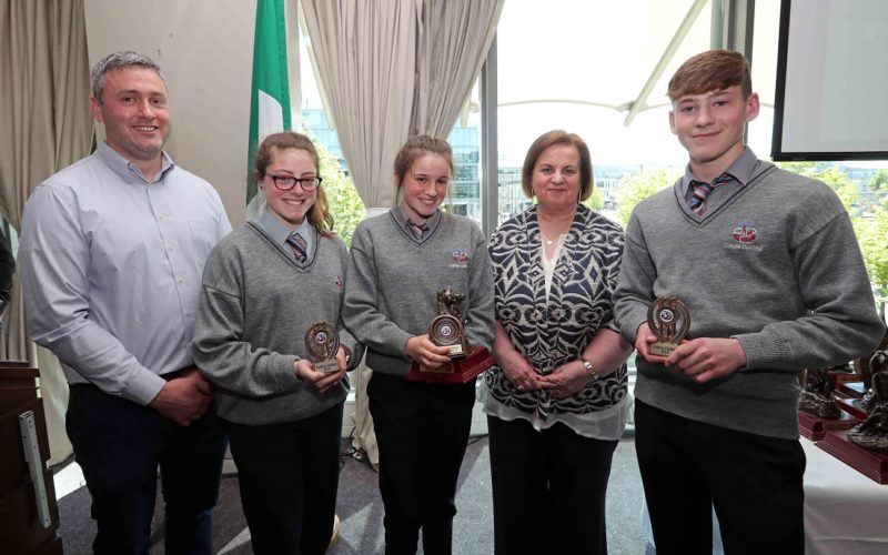 REPRO FREE. 22/05/2018 Colàiste Daibhèid Annual Awards, Gradaim na Scoile, at the Clayton Hotel Cork City, Lapps Quay, Cork. Picture: Jim Coughlan.