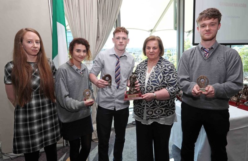REPRO FREE. 22/05/2018 Colàiste Daibhèid Annual Awards, Gradaim na Scoile, at the Clayton Hotel Cork City, Lapps Quay, Cork. Picture: Jim Coughlan.