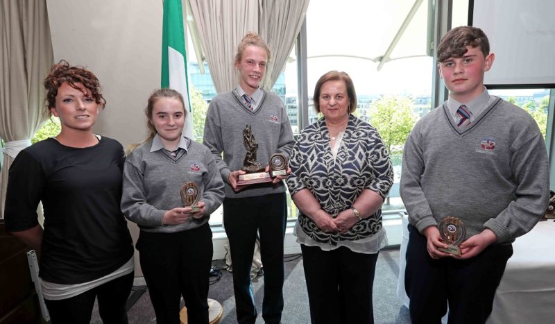 REPRO FREE. 22/05/2018 Colàiste Daibhèid Annual Awards, Gradaim na Scoile, at the Clayton Hotel Cork City, Lapps Quay, Cork. Picture: Jim Coughlan.