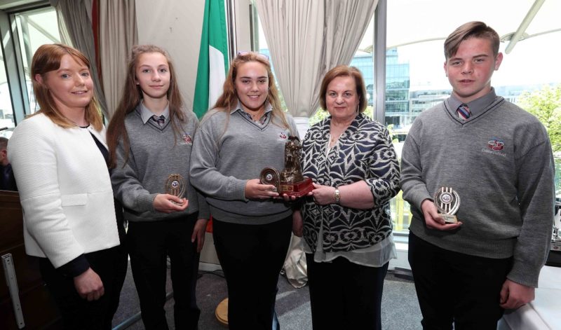 REPRO FREE. 22/05/2018 Colàiste Daibhèid Annual Awards, Gradaim na Scoile, at the Clayton Hotel Cork City, Lapps Quay, Cork. Picture: Jim Coughlan.