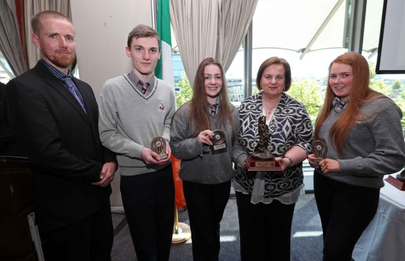 REPRO FREE. 22/05/2018 Colàiste Daibhèid Annual Awards, Gradaim na Scoile, at the Clayton Hotel Cork City, Lapps Quay, Cork. Picture: Jim Coughlan.