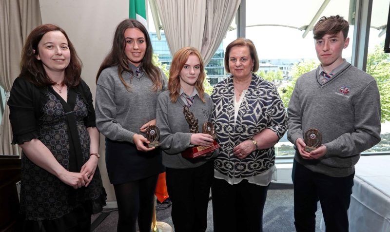 REPRO FREE. 22/05/2018 Colàiste Daibhèid Annual Awards, Gradaim na Scoile, at the Clayton Hotel Cork City, Lapps Quay, Cork. Picture: Jim Coughlan.
