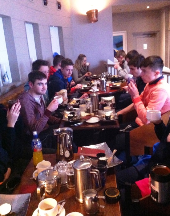 Sconnaí san Óstán / Scones in the Hotel!